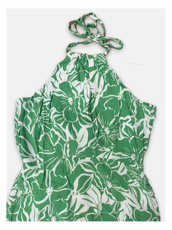 Faithfull the Brand Taormina Midi Dress Women's XL Crepe Resortwear Vacation - Picture 4 of 12